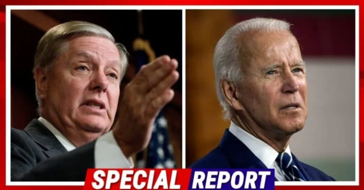 After Biden Rams Through ‘Dual-Track’ Spending – Lindsey Graham Accuses Joe Of Committing ‘Extortion
